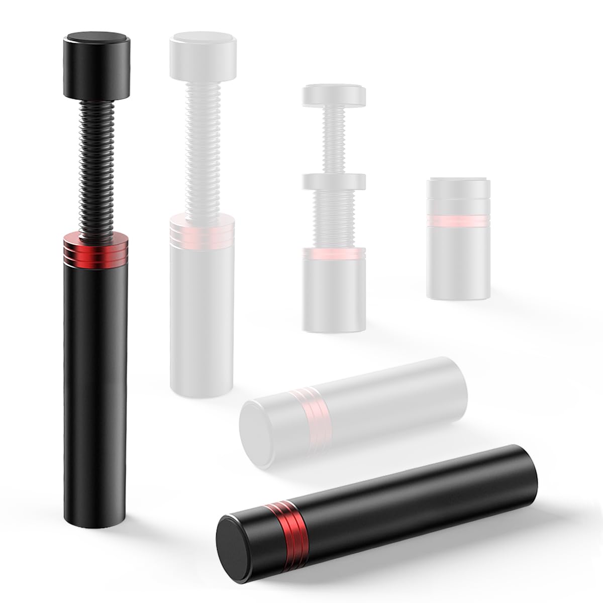 HATMINI Graphics Card GPU Support Bracket,Adjustable Height GPU Sag Bracket with Magnet & Non-Slip Sheet,Video Card Sag Holder Bracket, GPU Stand for