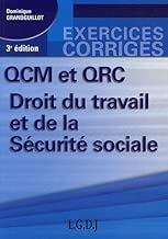 Download QCM et QRC Droit du travail et de la Sécurité sociale PDF