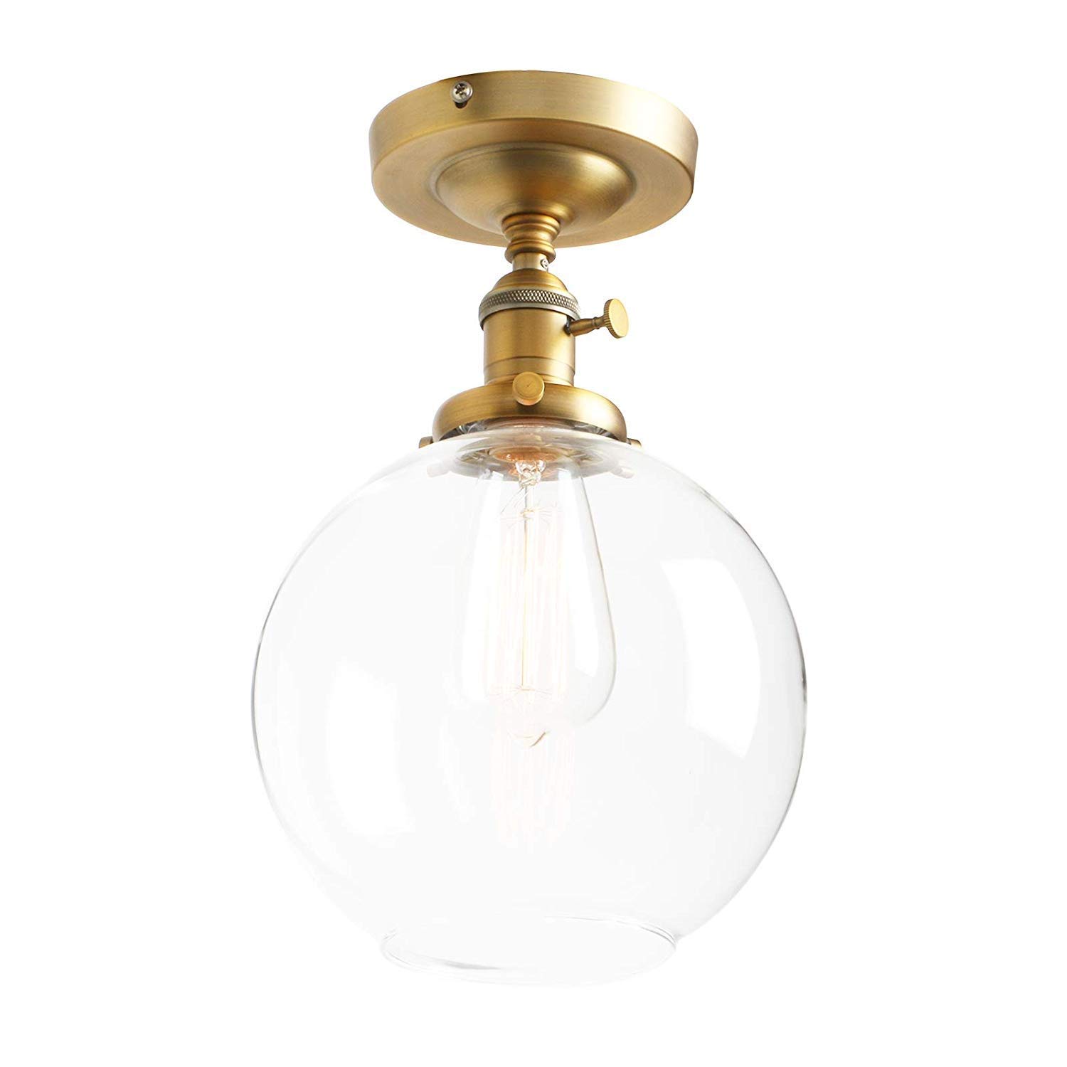 Suspension industrielle vintage pour bar et salon style loft chaleureux
