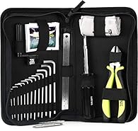 All-in-one instrument care system Includes everything for string changes and set-ups Handy carrying case Model number: P04114