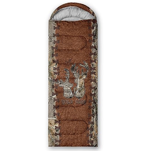 CVHOUSE Camping Sleeping Bags,3 Season Warm & Cool Weather,Lightweight,Waterproof Sleeping Bags for Adults & Kids,Traveling,and Outdoors,Camping Gear Equipment - Image 6