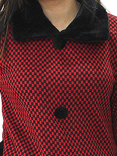 Image of Matelco Women's Wool Straight Kurti for Winters (Ad04Caz45 Black Parent).