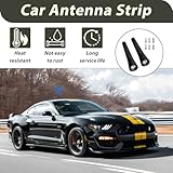 2 Pcs Car Stubby Aerial, Universal Short Car Antenna, Radio Roof Antenna Replacement, Mini Screw-in Aerial for AM/FM Reception, 6.5cm, Fits All Vehicle Models, M4, M5, M6 Adapters - Image 5