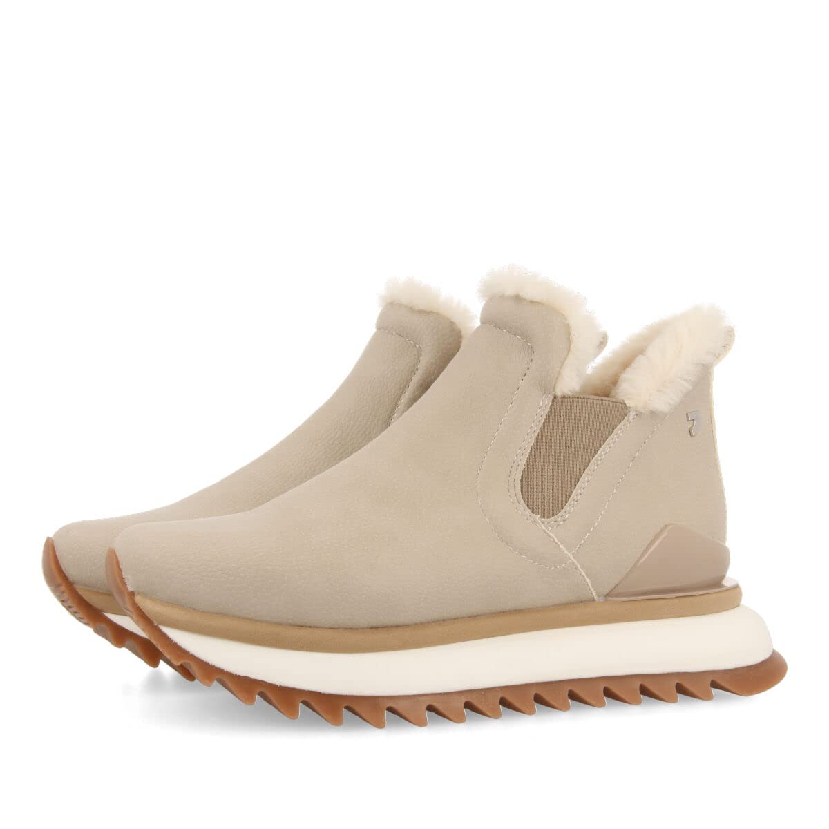 GIOSEPPO Women's Pitten Sneaker, Taupe, 7.5 UK