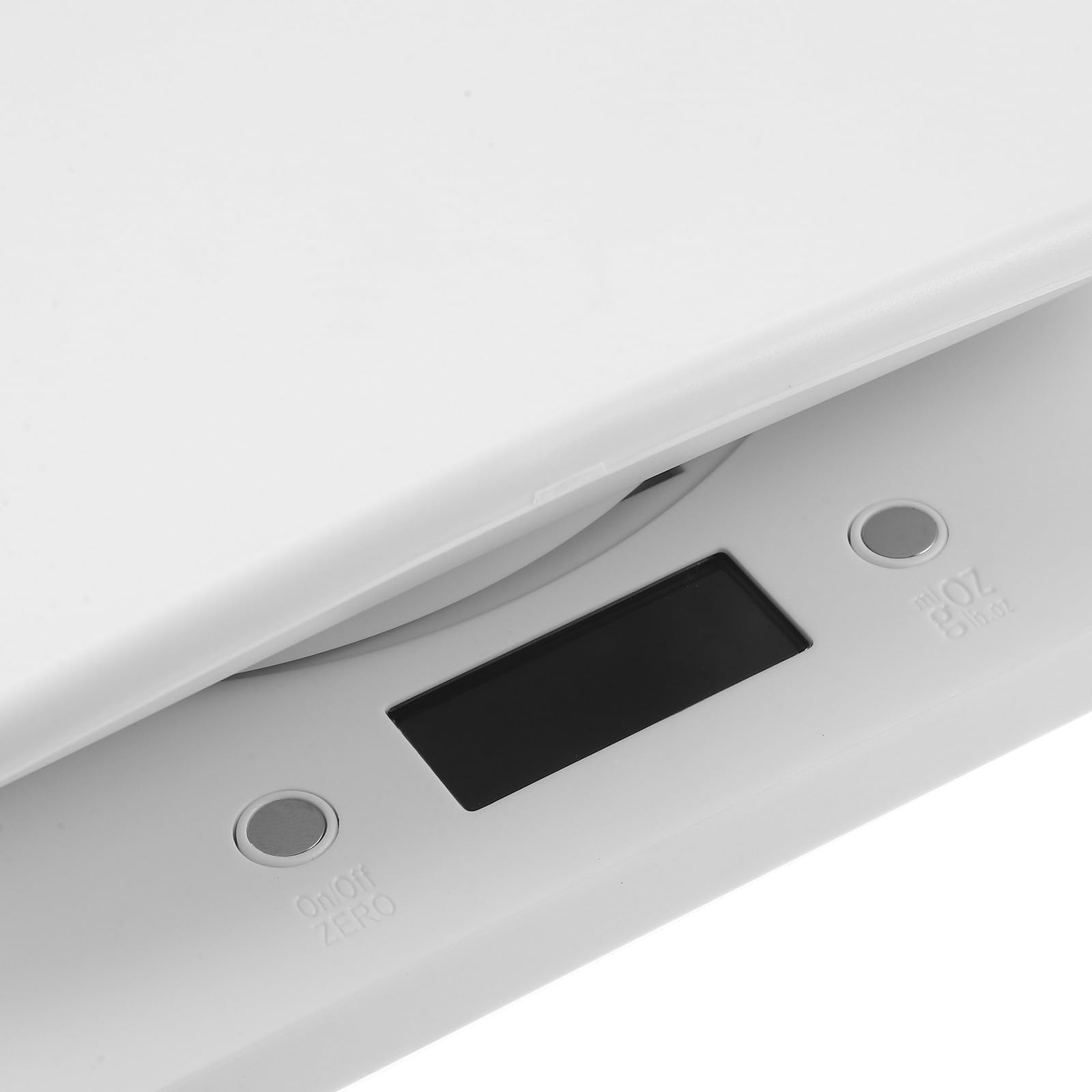 Ciieeo Bilancia Digitale per Cuccioli e Piccoli Animali Domestici, Bilancia Elettronica Portatile Vassoio in Plastica, Display LED Facile da Leggere, Multifunzionale per Peso Animali