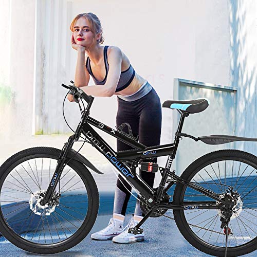 image for LYBOHO Adult Mountain Bike, Unisex Outdoor Bicycle, 26in Mountain Bike