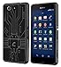 Cruzerlite Z3 Compact Case, Cruzerlite Bugdroid Circuit Case for Sony Xperia Z3 Compact - Retail Packaging - Black