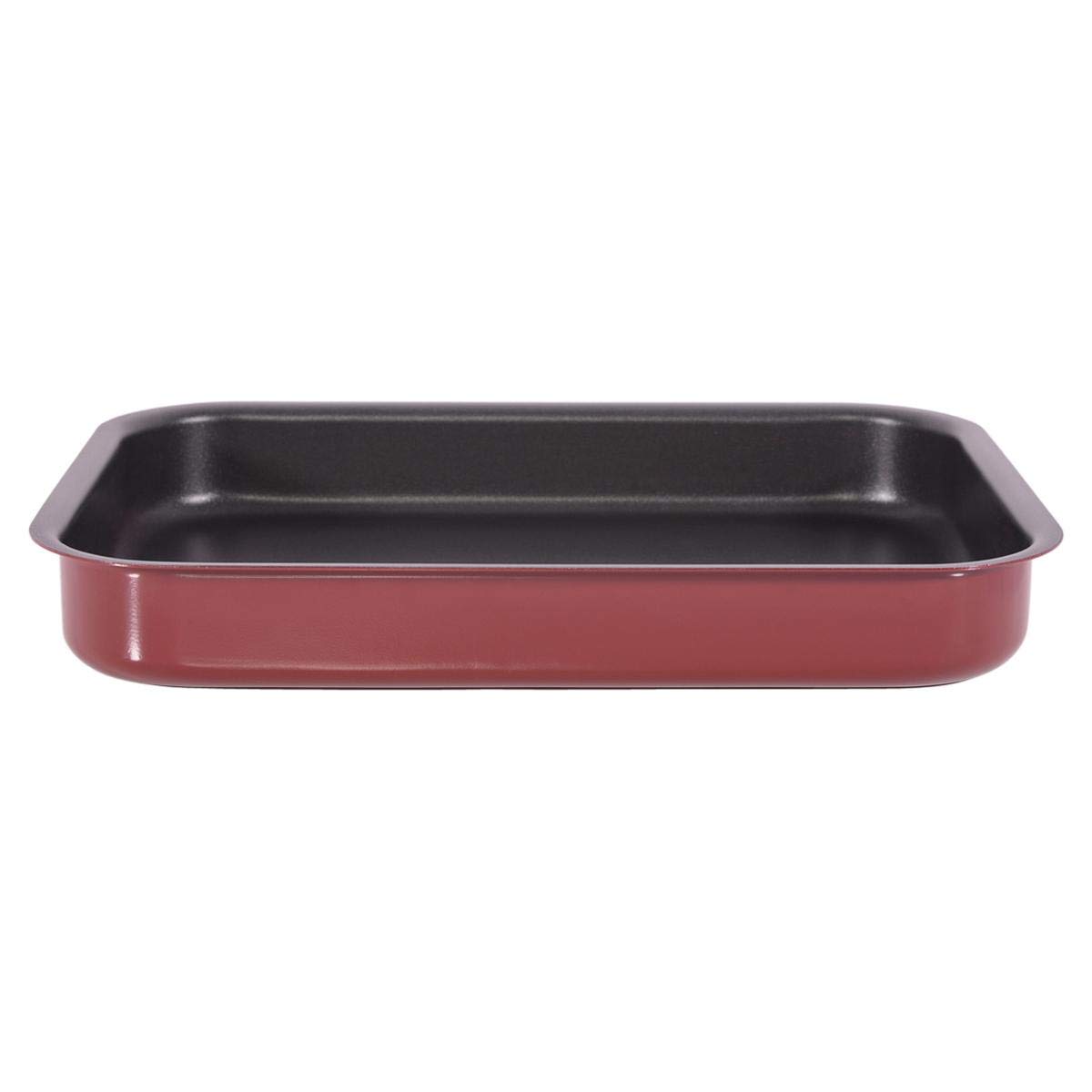 Royalford 2L Non-Stick Square Baking Tray – Large Roaster Pan – Non-Stick Coating - Induction Safe Baking Pan | Elegant Design | Square Roaster Bakeware | Ideal for Baking cakes, pies and puddings