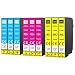 Produktbild 128XL Druckerpatronen Kompatible für Epson T1281 T1282 T1283 T1284 für Epson Stylus BX305FW S22 SX125 SX130 SX230 SX235w SX420W SX425W SX430W SX435W SX438W SX440W SX445W (9er-Pack)