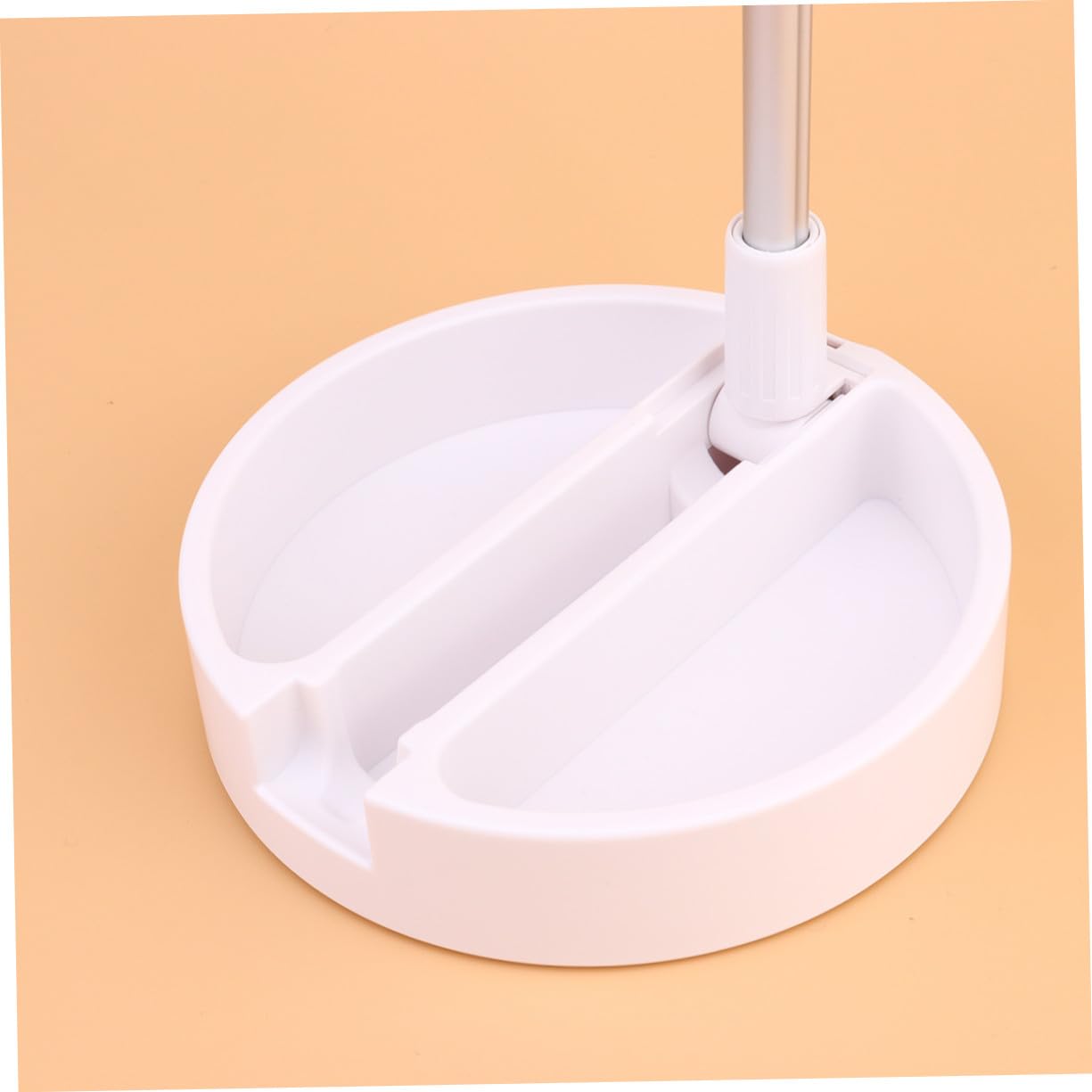 DOITOOL Lampada da Tavolo LED Anello Selfie Regolabile con Supporto Telefono Multifunzione per Trucco e Video Luce Bianco Naturale per Streaming e Fotografia