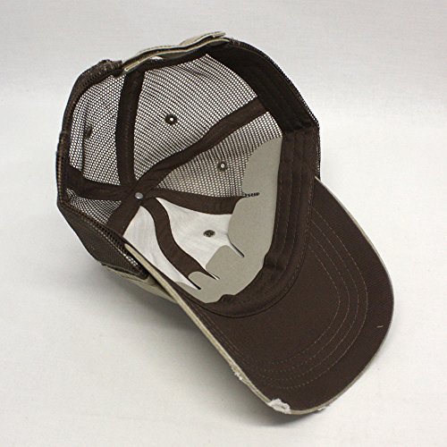 Image of The Vintage Year Distressed Cotton Unstructured Soft Mesh Breathable Adjustable Dirty Wash Dad Hat Trucker Baseball Cap