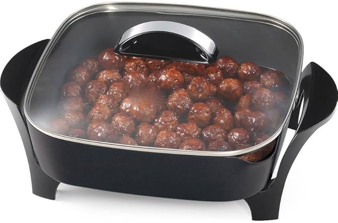 Sartén Eléctrica Antiadherente Familiar 12 Pulgadas miniatura 3