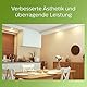 Philips Diamond Cut UltraEffizient Gen. 2 Einbauspot, 125cm, 3000K, 800 Lumen, weiß, Warmweiß