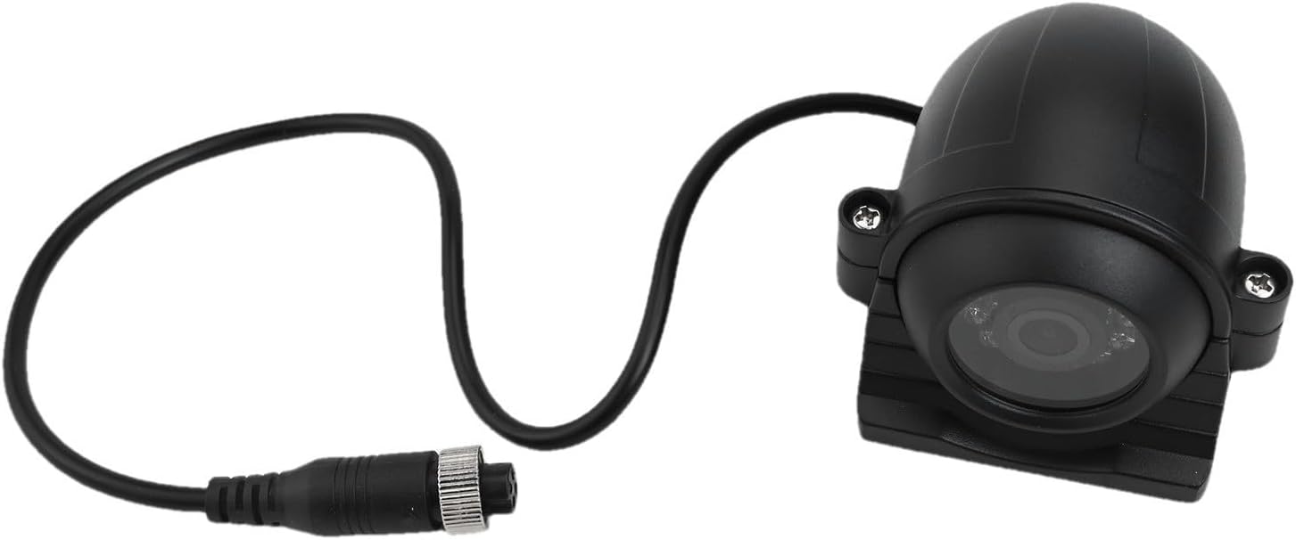 For IR Color LED Side View Camera 700 TVL for Trucks RVs Buses 4 Pin Heavy Duty with Wide Viewing Angle