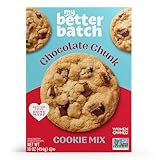 My Better Batch, Chocolate Chip Cookie Mix, Simple Cookie Recipe, Chocolate Chunk Cookies, Makes 16 Large Cookies, Non GMO, Kosher, 16oz (Pack of 1)