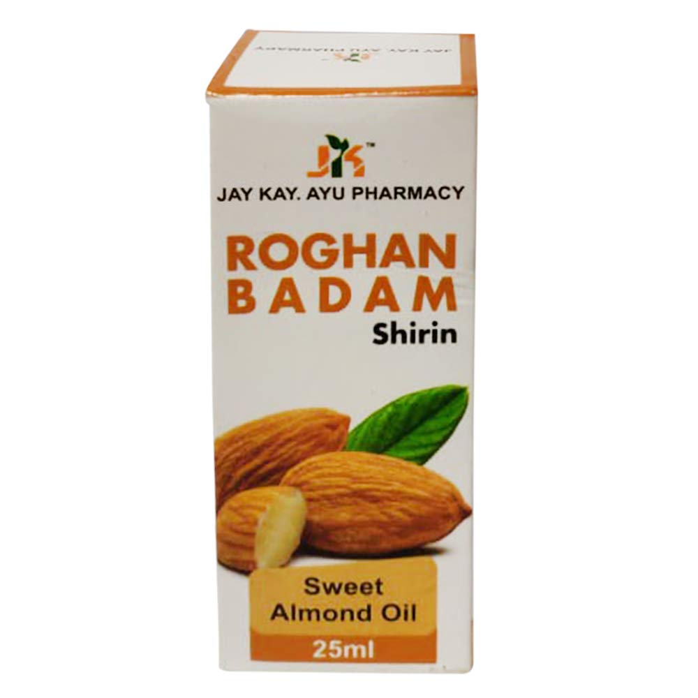 Jay Kay Ayurvedic Pharmacy Rogan Badam Shirin Oil - 100ml