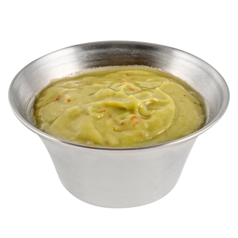 Kubek na przyprawy ze stali nierdzewnej, ramekin, kubek na sos - okrągły - 15 ml - pudełko 10 ct - akcesoria restauracyjne