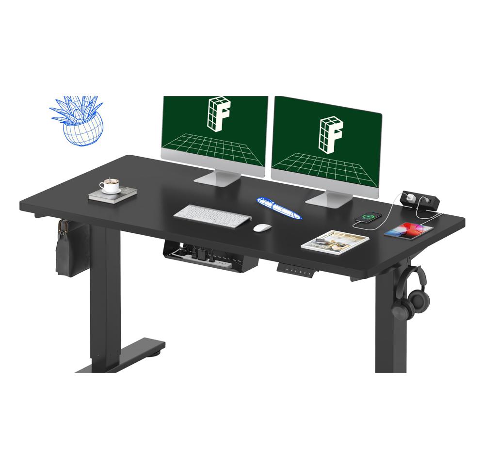 Amazon.com: FLEXISPOT EN2 Whole-Piece Standing Desk with Clamp