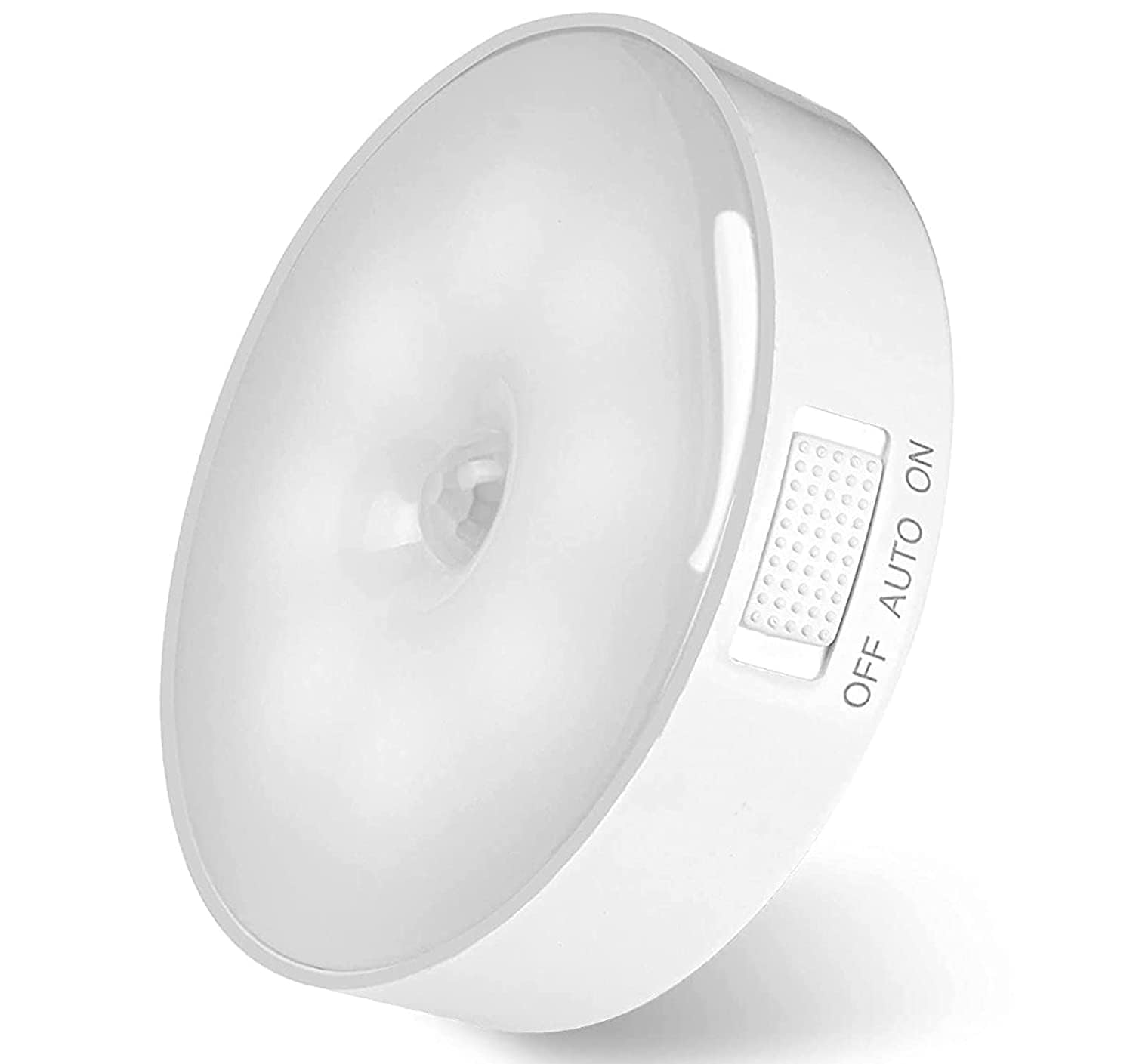 LOGROTATE Motion Sensor Night Light [Pack of 1] – USB Rechargeable Wireless LED Lamp Indoor Light for Wardrobe, Cabinet, Cupboard, Kitchen, Bedroom & Stairs