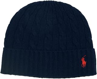 [ポロ ラルフローレン] メンズ レディース ニットキャップ 正規品 POLO RALPH LAUREN ケーブルニット ニット帽 ビーニー CLASSIC CABLE BEANIE PC0792 並行輸入品 [並行輸入品]