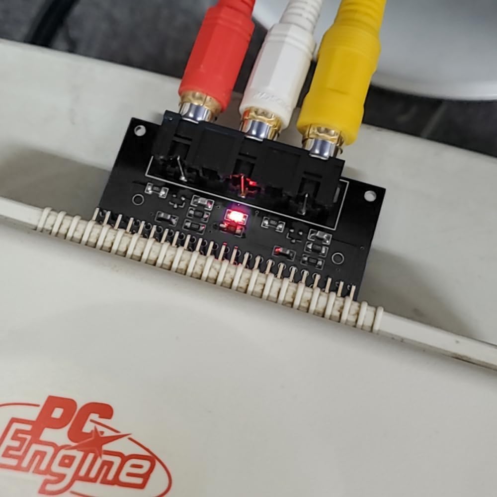 Amazon.co.jp: VISPREA PCエンジン 用 AVブースター AV Booster AV出力