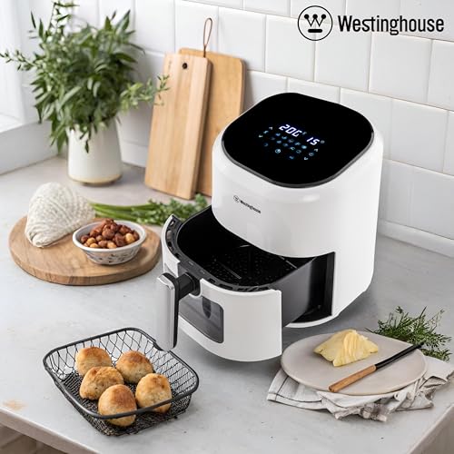Westinghouse Simple Life 4.5L 1200W Digital Air Fryer | 60-200°C Temp Control, 0-60 Mins Timer, Powerful Halogen Heating| Non-Stick, 10-In-1... - Image 5