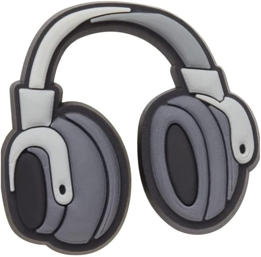 BABOLE Rubber 1 Pcs Headphone Croc Shoe Decoration Charm Originall Quility, Grey (B0CMMF745T) Amazon Price History, Amazon Price Tracker