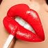 KAB Ultra-Luminous Tinted Lip Gloss Richly Pigmented, Cupcake-Flavored Lip Gloss in Handpicked Shades like Lollipop Gloss - Cruelty-Free Long-Lasting Lips Gloss Color with Doefoot Applicator