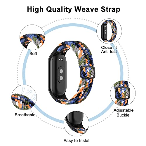 Niboow Strap Compatible with Xiaomi Smart Band 10/9 / 8 - Image 2