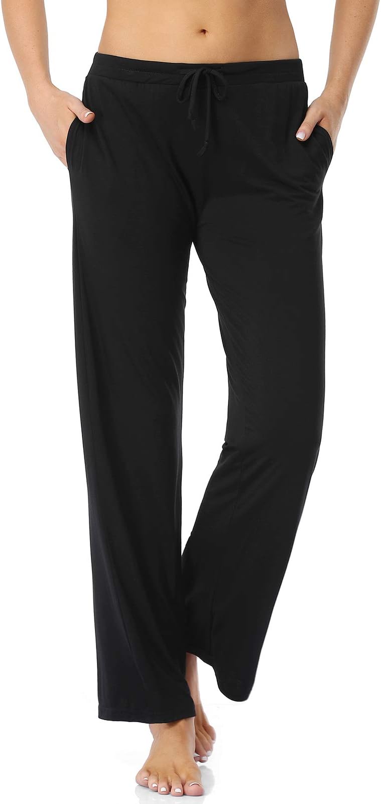 Air Curvey Casual Womens Pants Soft Lounge Pants Sleep Pajama Bottoms With Pocket