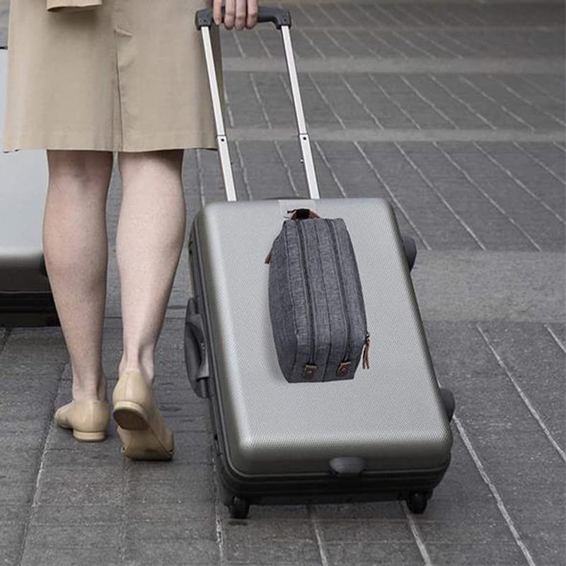 Beauty Case di Grande capacità, Borsa cosmetica da Viaggio per Ragazze, Pochette Portatile per Il Trucco, Beauty Case da Bagno Multifunzionale da Appendere per Donna.