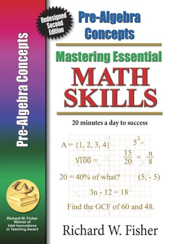 Mastering Essential Math Skills Pre-Algebra Concepts Redesigned Library Version
