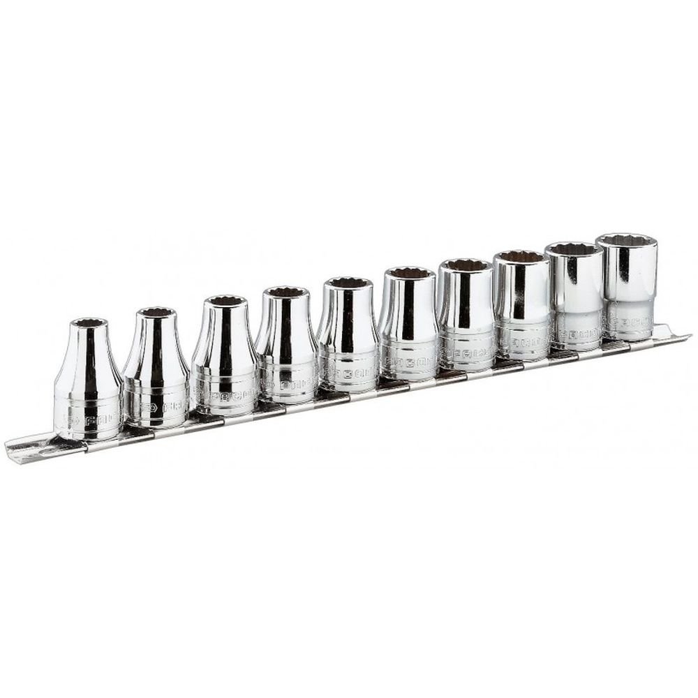 Facom 1/2' doppensets op rail, metrische maten - S.40E