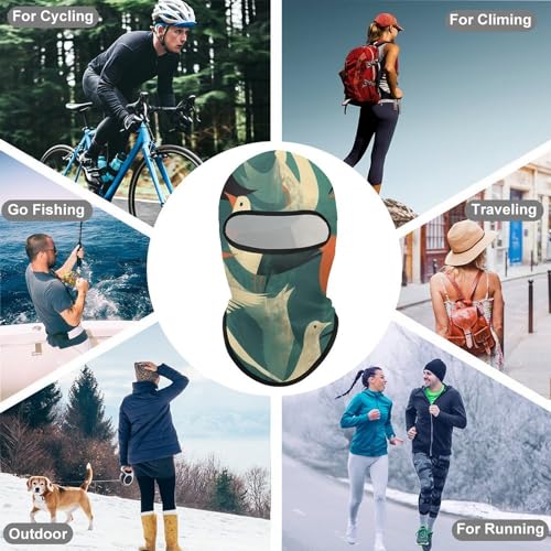 Balaclava Flock of Birds para Hombres y Mujeres Protección Solar Transpirable Máscara de Cabeza Completa para Senderismo, Ciclismo, Correr, Conducir miniatura 6