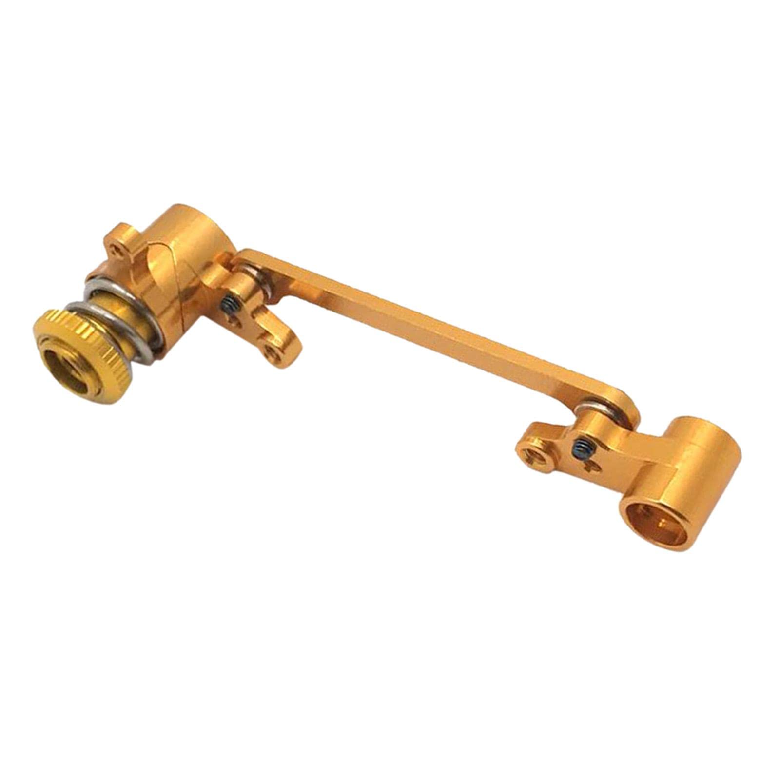 Juego de 5 piezas de montaje de dirección para WLtoys 144001 124018 124019 dorado, 1:14