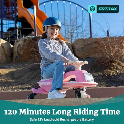 Image of Gotrax Electric Wiggle Car for Kids 3-8, 12V Battery for 120Min w /Bluetooth