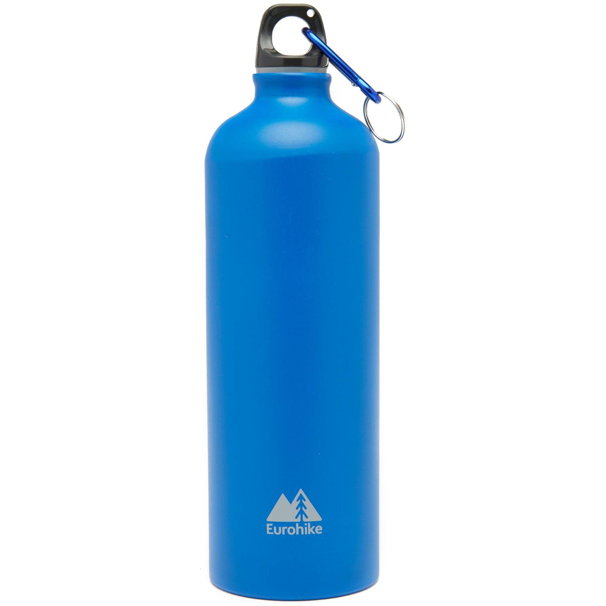 Eurohike Aqua 1L Aluminium Bottle, Blue, One Size
