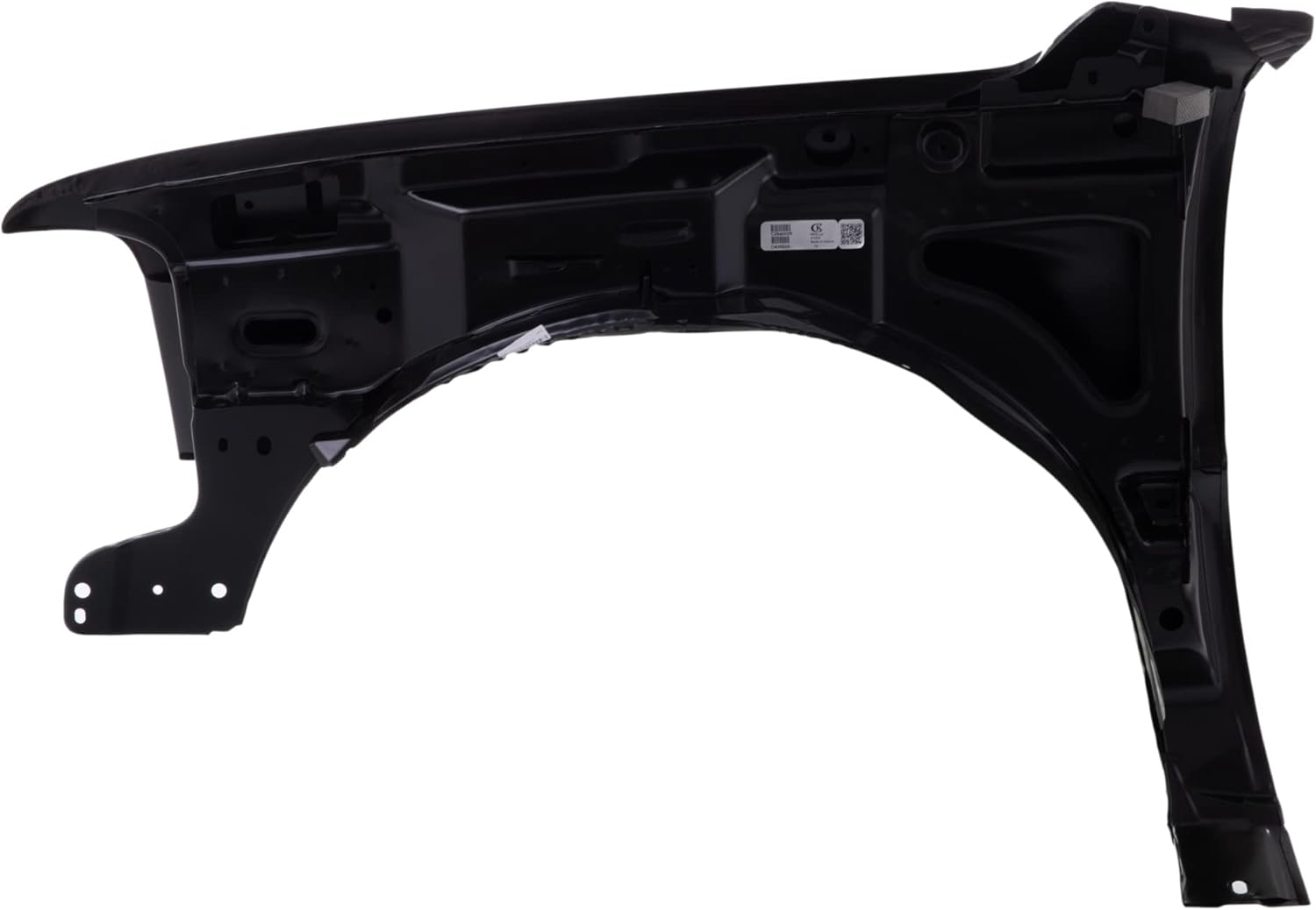 CarPartsDepot Front Fender Right (Passenger Side) Steel Primed Black Compatible With Chevrolet 1999-2002 Silverado 1500 2500 & 2001-2002 Silverado 3500 &2000-2006 Tahoe Suburban GM1241267 12476220