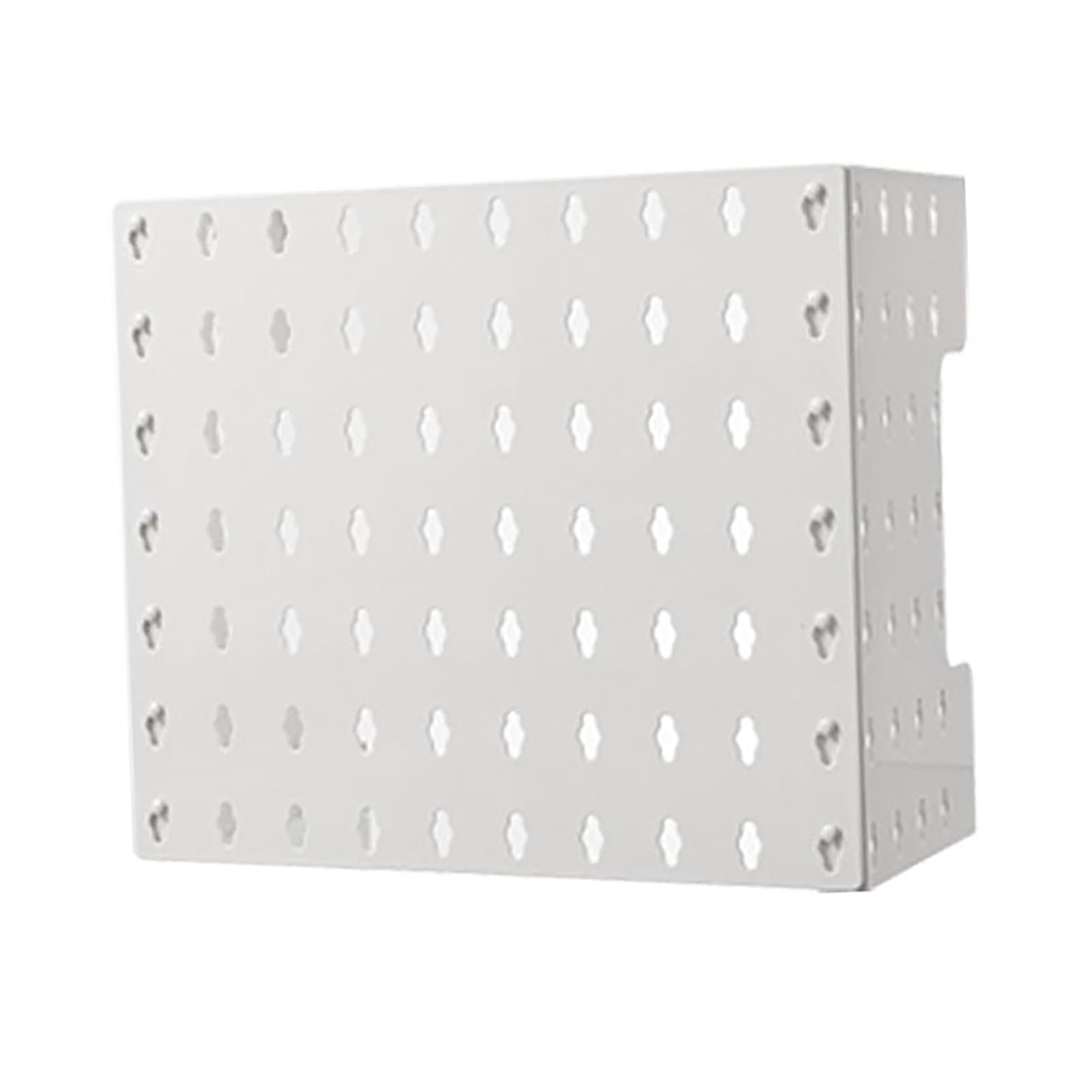 Pegboard Panels, Wall Mounted Gas Water Heater Decorative Cover Pegboard Utility Tools Pegboard Storage System for Home Garage Kitchen Bathroom