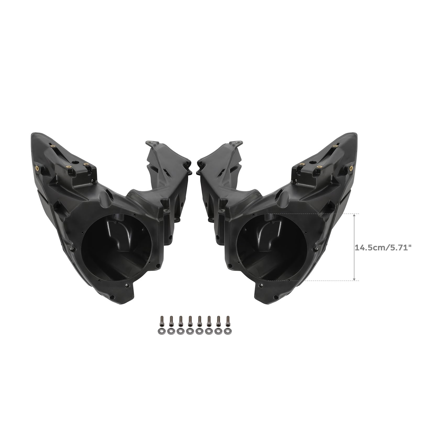 TCT-MOTORPARTS Inner Fairing Speaker Cover Fit For Harley Davidson CVO Road Glide FLTRXSE 23-25