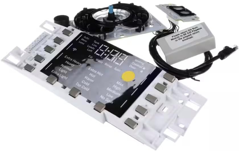 WH22X34918 Ui Board W/sum & Instructions Fl Washer