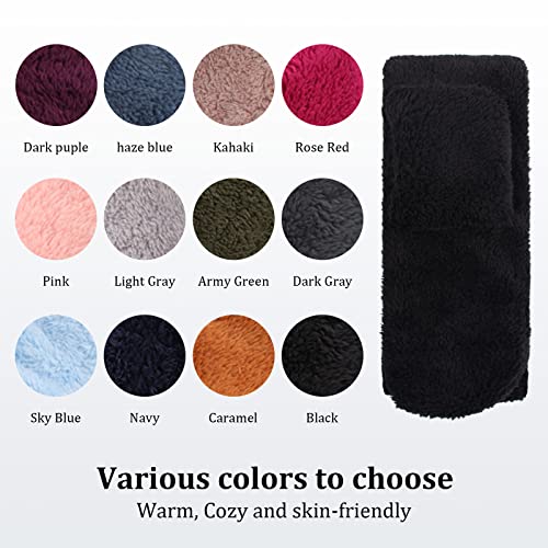 Image of JANGANNSA Fleece Kids Scarf - Warm Winter & Autumn Neck Warmer for Boys & Girls 1-6Y