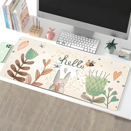 Kaishuai Alfombrilla ratón,Mousepad XL,Alfombrilla XXL,800x300 Alfombra Gaming para Jugadores,Alfombra Raton Ordenador Adecuado para domésticos y de Oficina Tapete Escritorio Accesorio (T800-1)