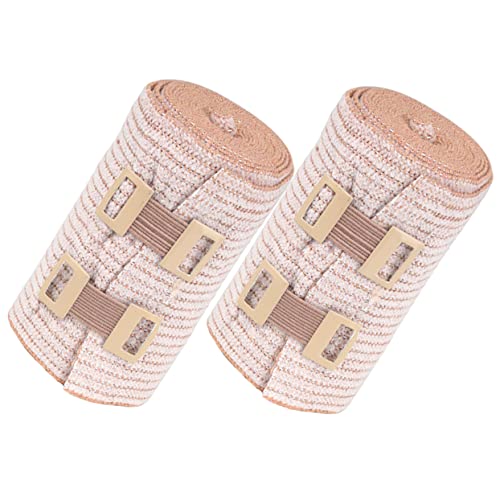 Mipcase 2rouleaux Bandages Élastiques De Compression Protection Respirante Et Extensible Pour Cheville Poignet Et Genou Sportif Confortable Et Fixation Non Adhérente