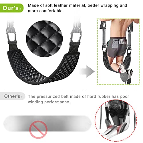 Kipika Pull Up Bands with Dip Belt - Adjustable Resistance for Chin Ups, Body Stretching & Strength Training - Heavy Duty Elastic Straps & Metal Chain Suitable for Home Gym Workout by Kipika - Image 2
