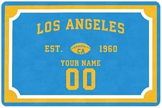 Los Angeles Custom Personalized Doormat,Los Angeles Home Rug,Los Angeles Sports Decorations,Decorate Your Home and Keep It Clean at The Same Time,Classic Gifts of Sports Fans!