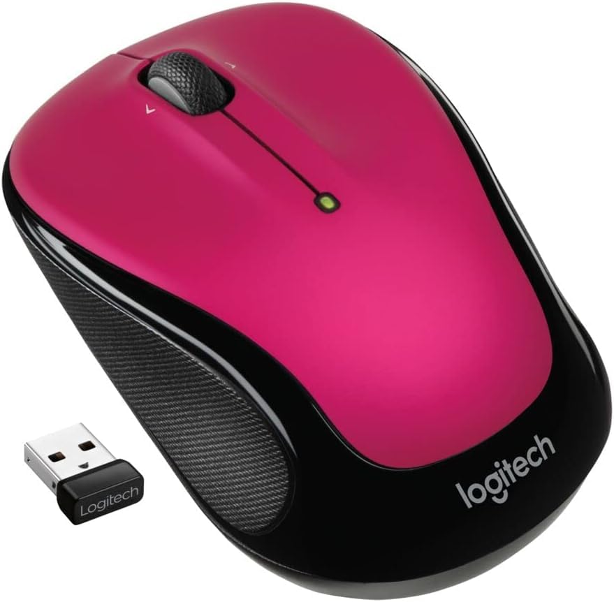Logitech M325s Wireless Mouse - Brillant Rose Renewed