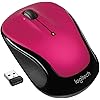 Logitech Ratón inalámbrico M325s – Rosa brillante (renovado)