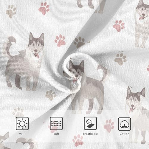 Girls Underwear Soft Cotton Cute Wolf Kids Panties in Sizes 2/3t, 4t, 5t, 6 and 83