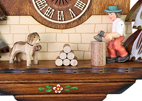 Herrzeit By Adolf Herr Cuckoo Clock - The Busy Wood Chopper #TOP4